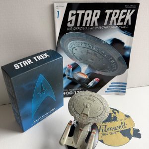 U.S.S. Enterprise NCC 1701-D mit deutschem Magazin Eaglemoss Modell