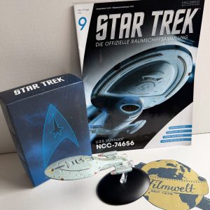 U.S.S. Voyager NCC-74656 mit deutschem Magazin Eaglemoss Modell