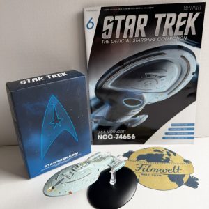 U.S.S. Voyager NCC-74656 mit englischem Magazin Eaglemoss Modell